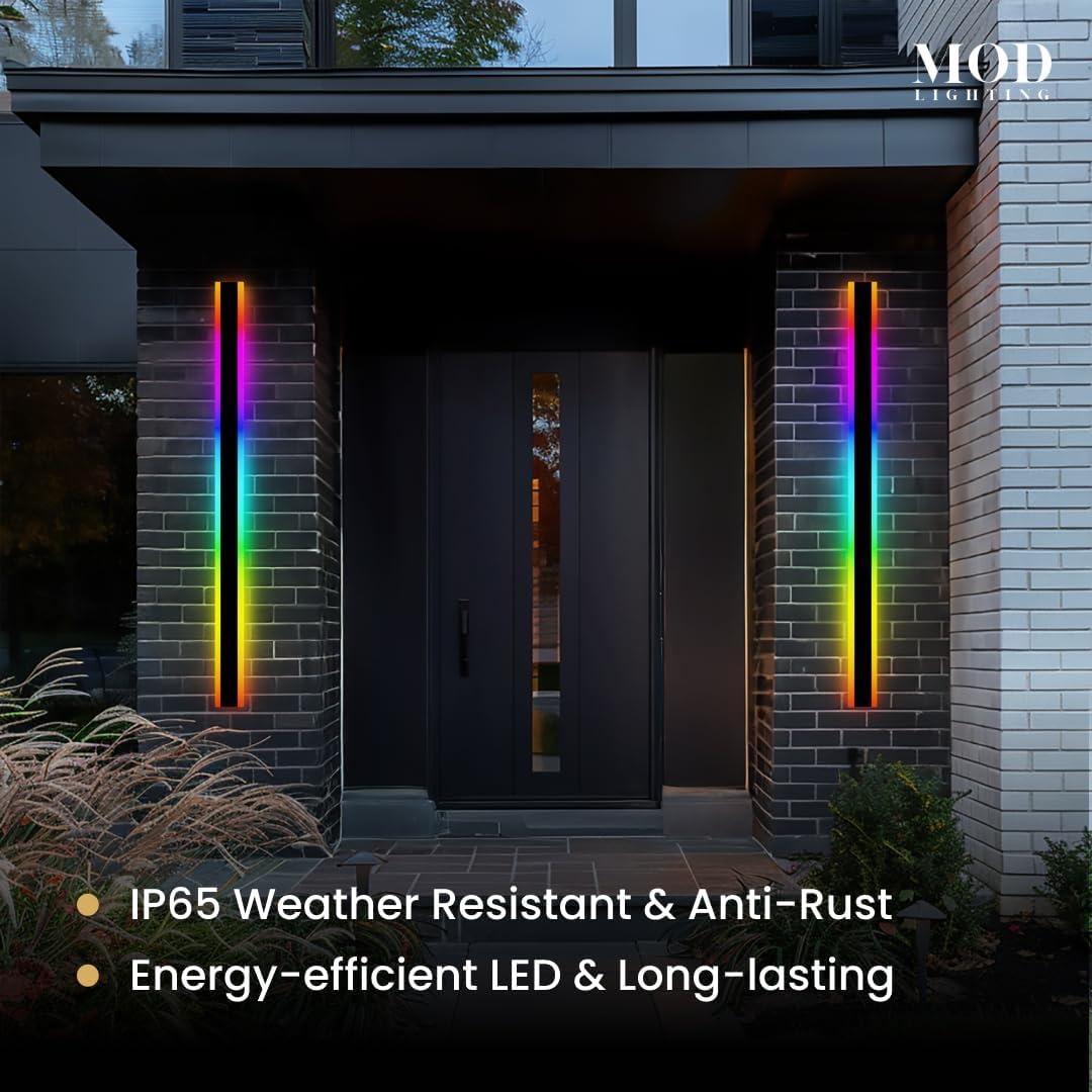 MOD LIGHTING π π’π πππππ§ππ‘π Haylen RGB Waterproof Outdoor Wall Lights - image 8