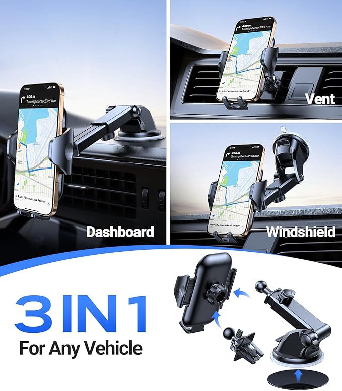 VICSEED True Military-Grade Phone Holders for Your Car [Upgraded - image 9