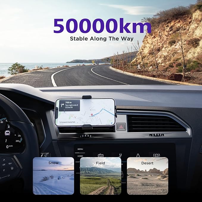 Wireless Car Charger,【7 Colored RGB Backlit】 Mosurr 15W Auto Clamping - image 9