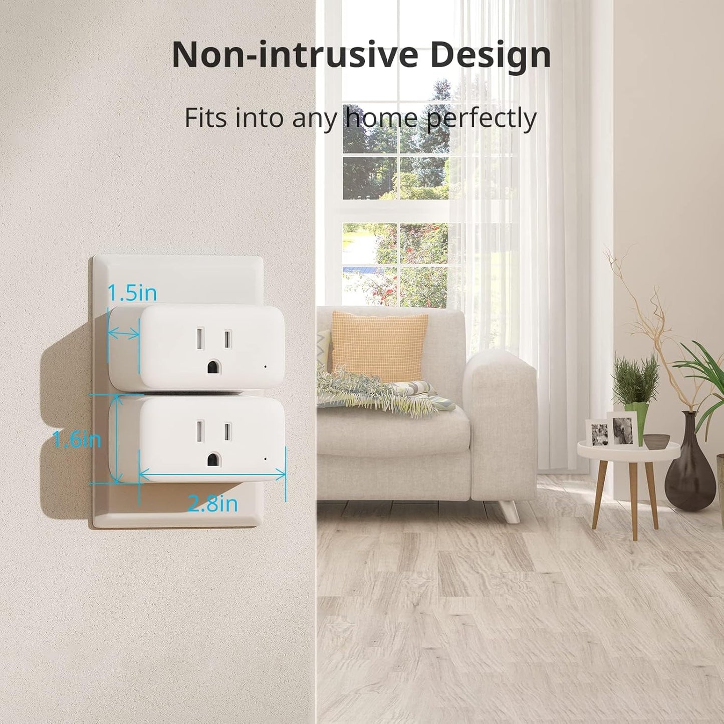 【2025 】 SwitchBot Smart Plug Mini 15A(4 Pack), Energy Monitor - image 7
