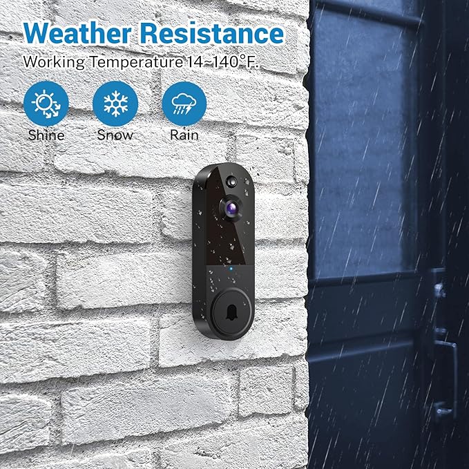 BoldHero 1080p Video Doorbell Camera Wireless - Everyday Use - image 8