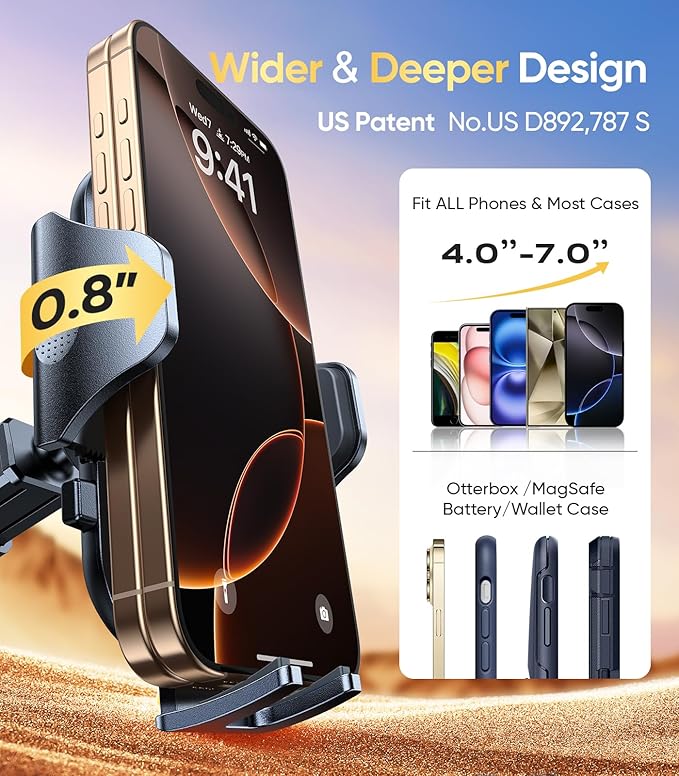 VICSEED Gold Phone Holders for Your Car - image 7