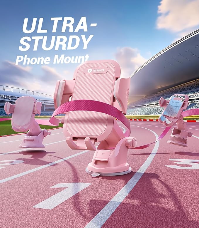 VICSEED Pink Phone Holders for Your Car - image 7