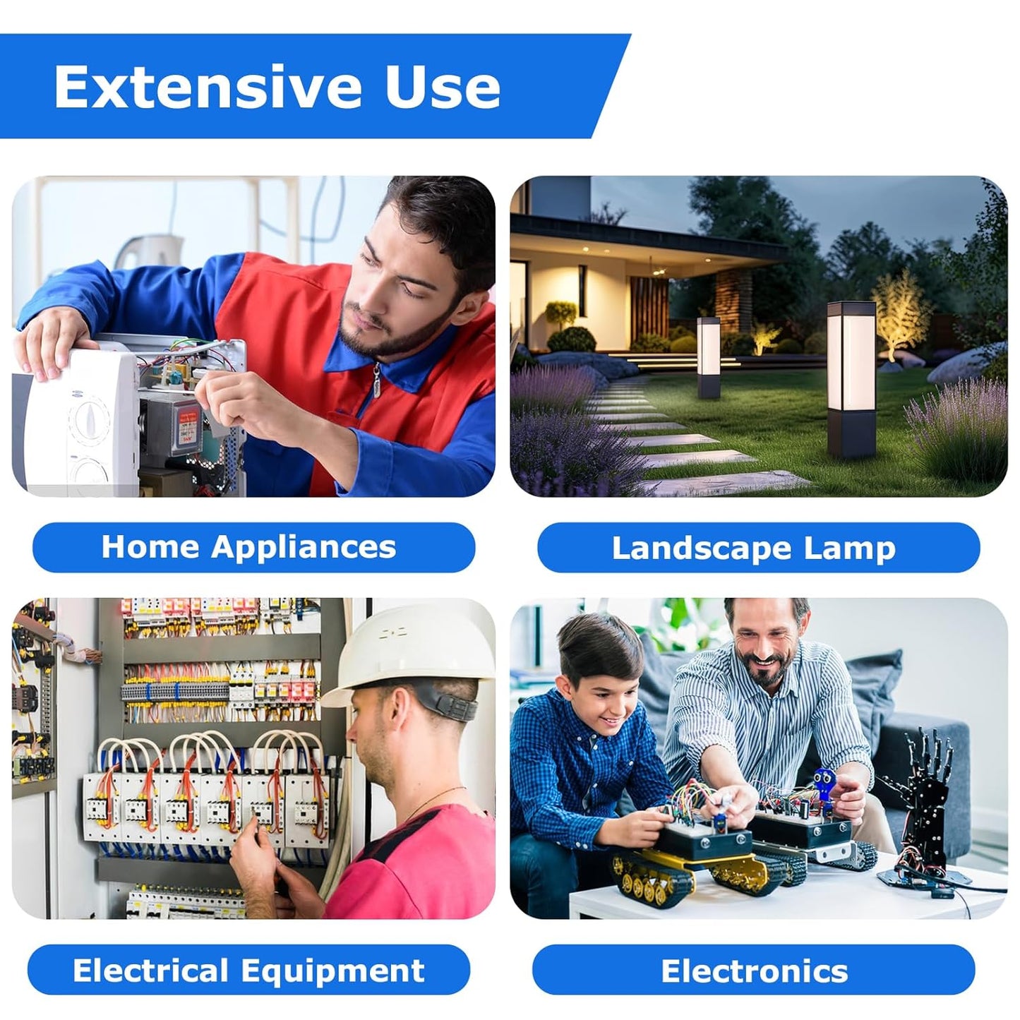 YOEPLAVSE 100FT 18 Gauge 6 Conductor Electrical Wire - Everyday Use - image 7