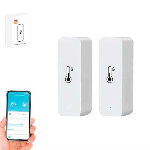 IHSENO Zigbee Temperature Humidity Monitor Tuya Humidity Sensor,App - image 1