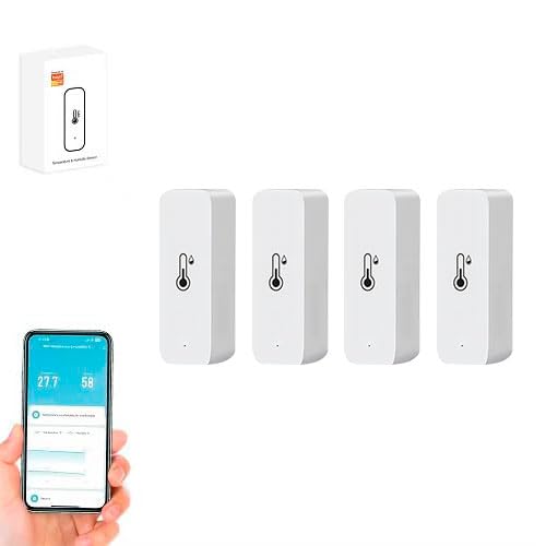 IHSENO Zigbee Temperature Humidity Monitor Tuya Humidity Sensor,App - image 1