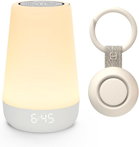 Hatch Baby Sleep Bundle: Home & Travel Sound Machines Includes Rest 2nd Gen and Portable Hatch Go (Putty)