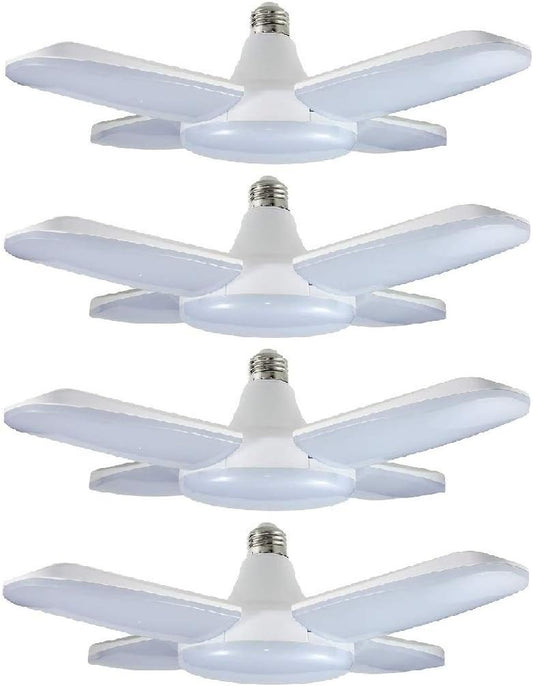 MACGO (4 Pack) LED Garage Lights, 60W Trilights Ceiling - Everyday Use - image 1