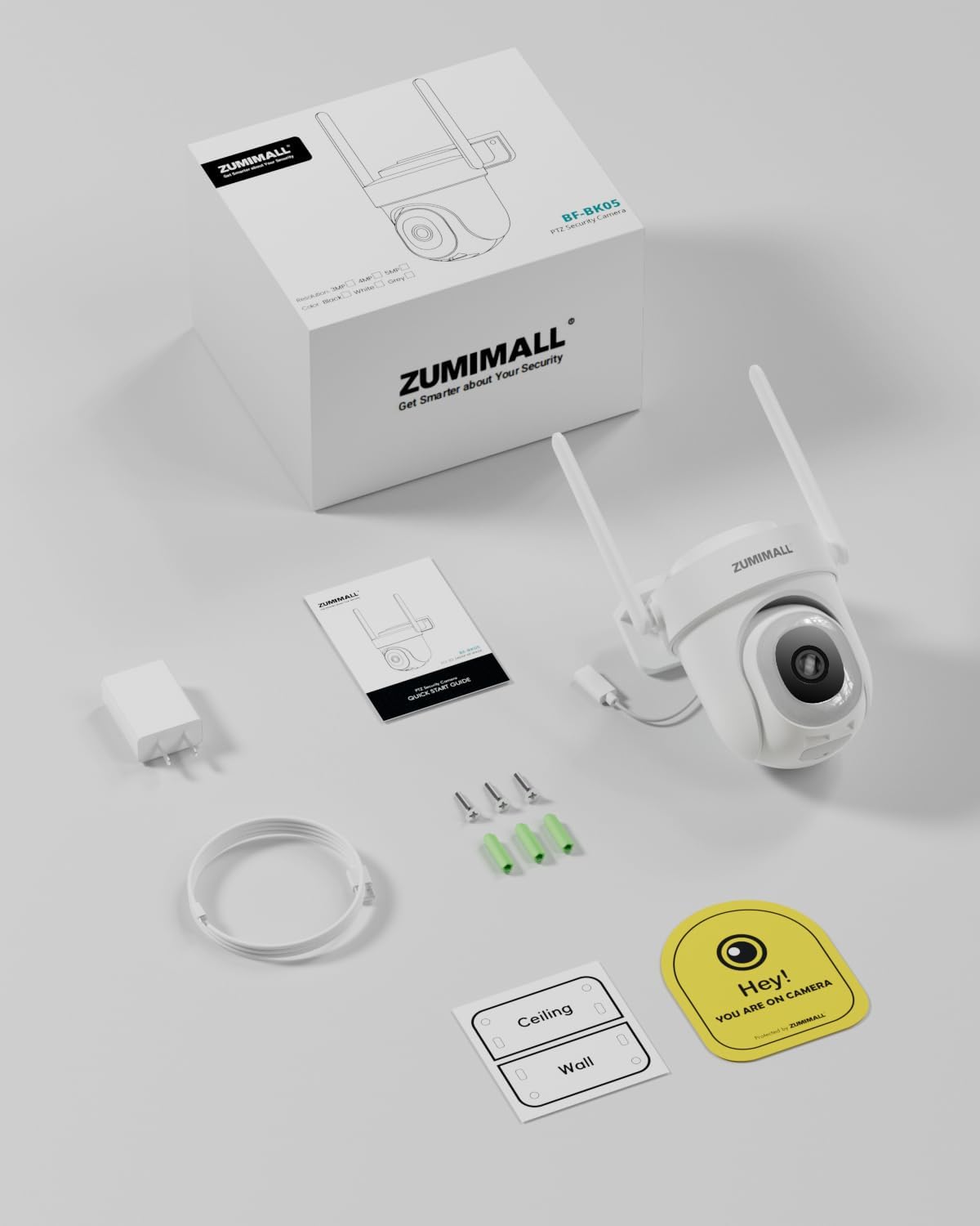 ZUMIMALL 5MP Outdoor Camera Wireless 2-Pack - Comfort & Support - image 7