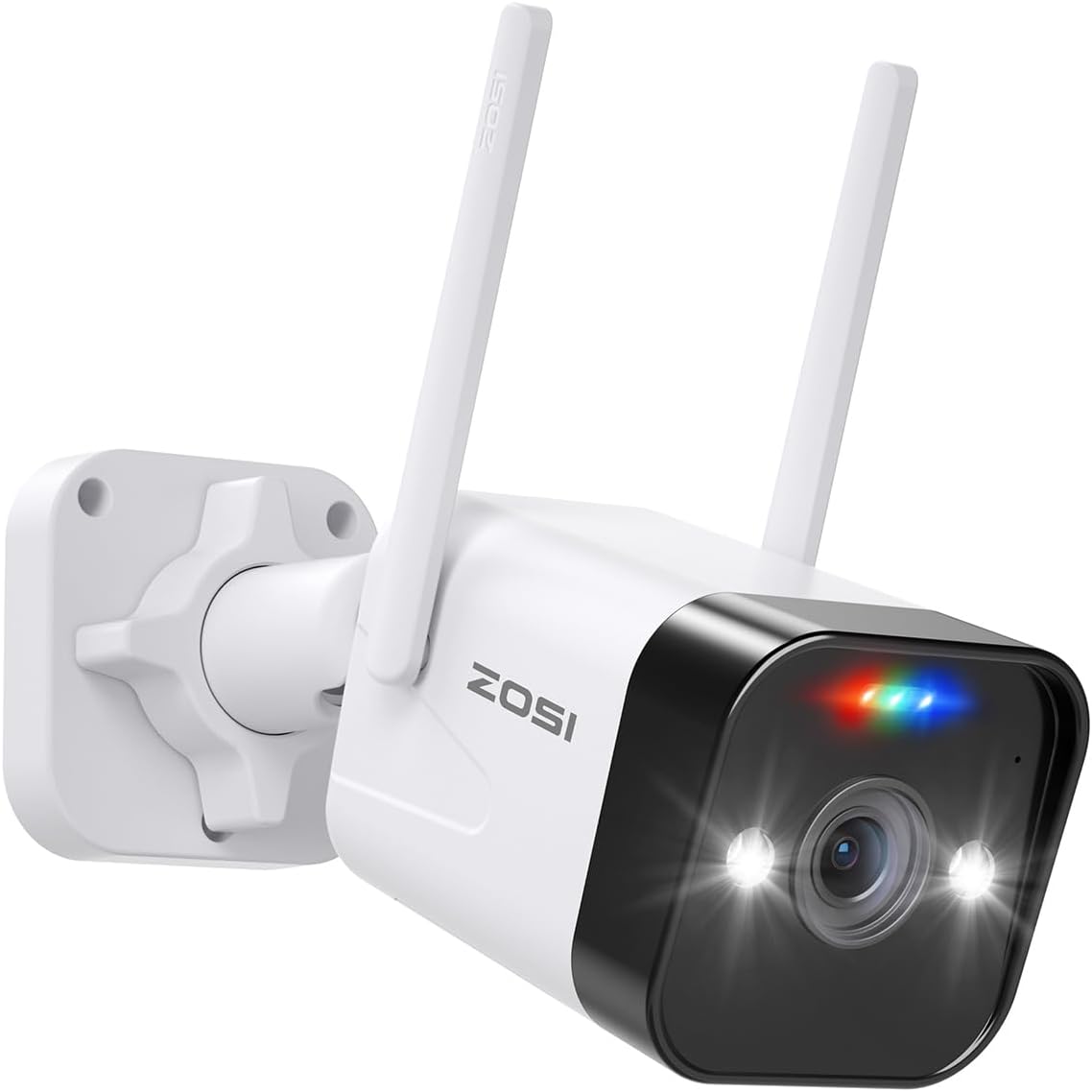 ZOSI Outdoor Security Camera,4MP Plug-in WiFi Cam with Spotlight Sound - image 1