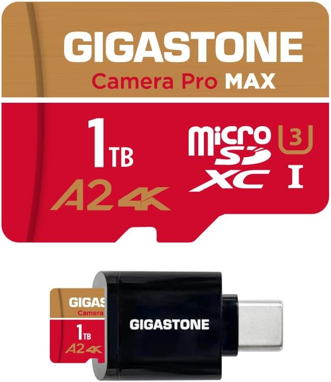 [5-Yrs Free Data Recovery] GIGASTONE 1TB Micro SD Card with USB 3.2 - image 1