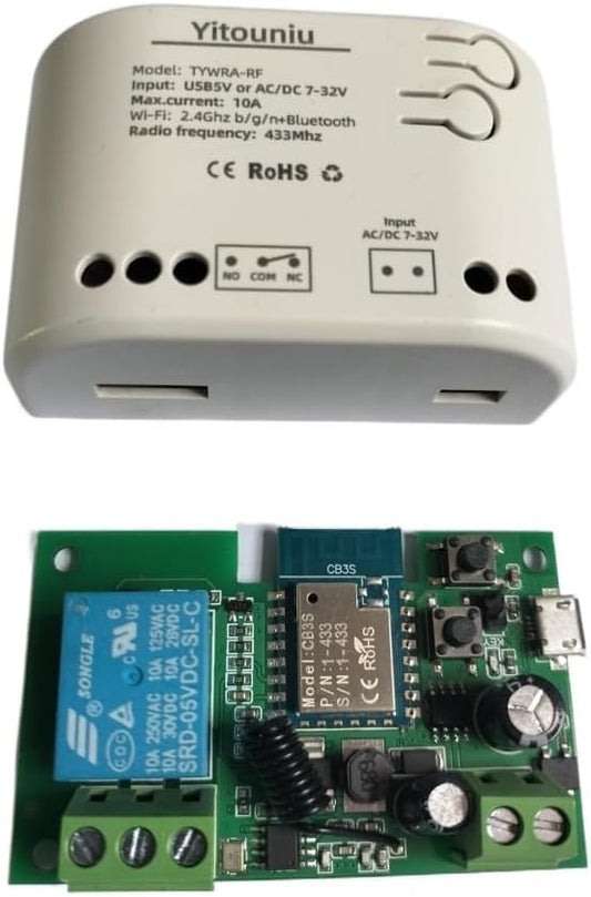 DEVICESHOPPING 1 Channel Tuya Smart Life WiFi Momentary Inching - image 1