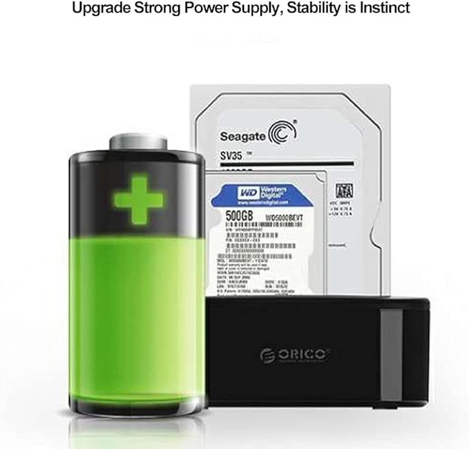 Zopsc USB 3.0 SATA/IDE HDD Docking Station Three-Bay Offline Clone HUB - image 5