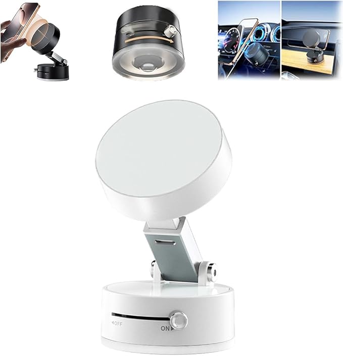 Oudvaker Foldable Magnetic Vacuum Phone Holder - Everyday Use - image 1