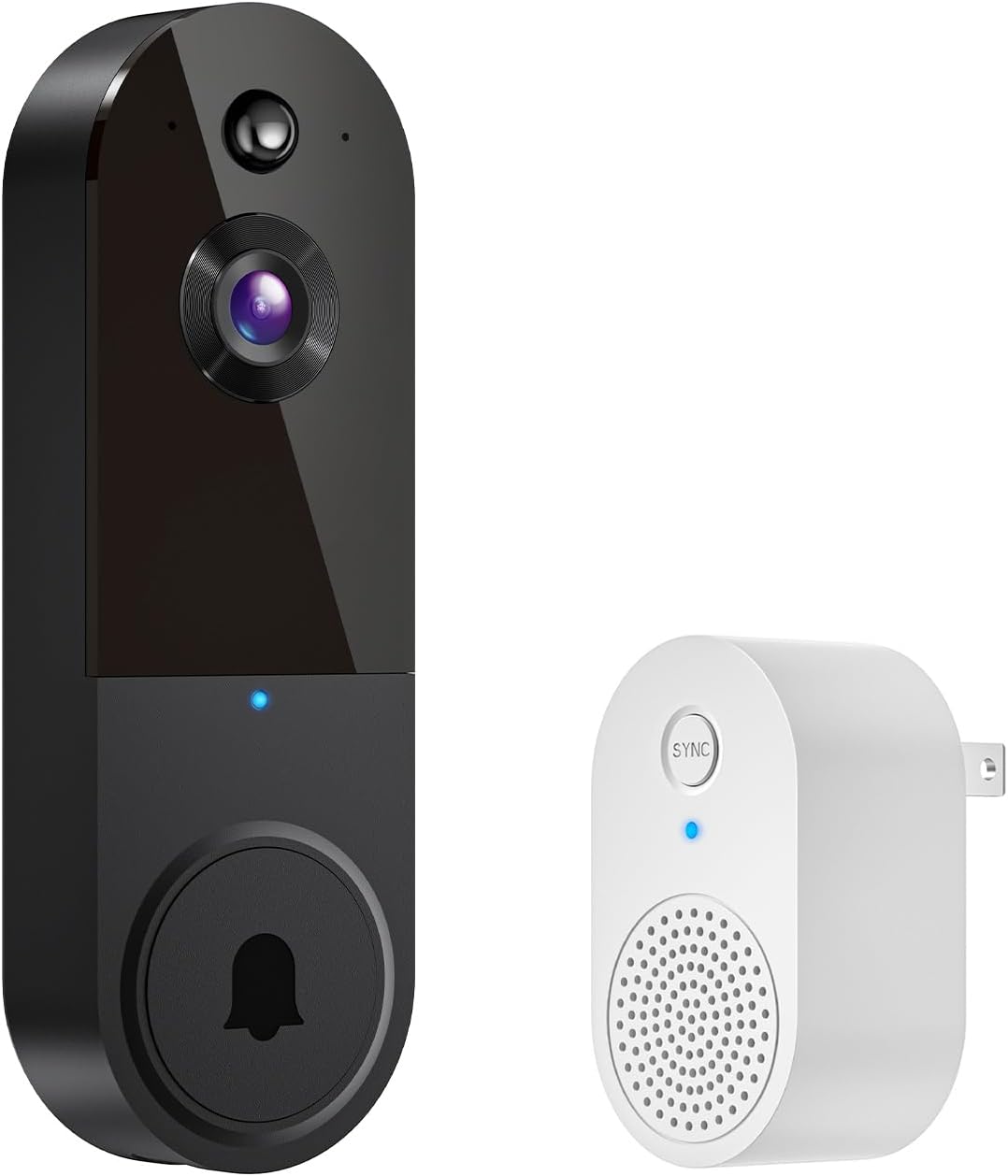 BoomChill 1080p Wireless Video Doorbell Camera, AI Human Detection - image 1