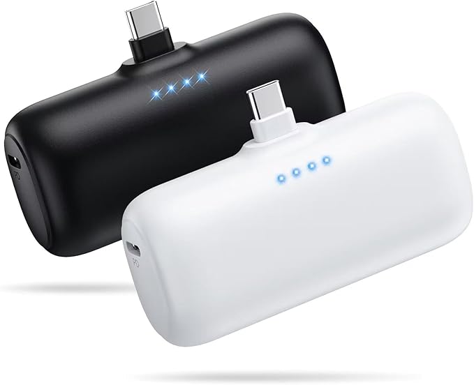 Swyop [2-Pack] Mini Portable Charger 5200mAh Power Bank - Everyday Use - image 1