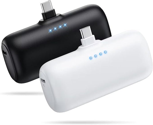 Swyop [2-Pack] Mini Portable Charger 5200mAh Power Bank - Everyday Use - image 1