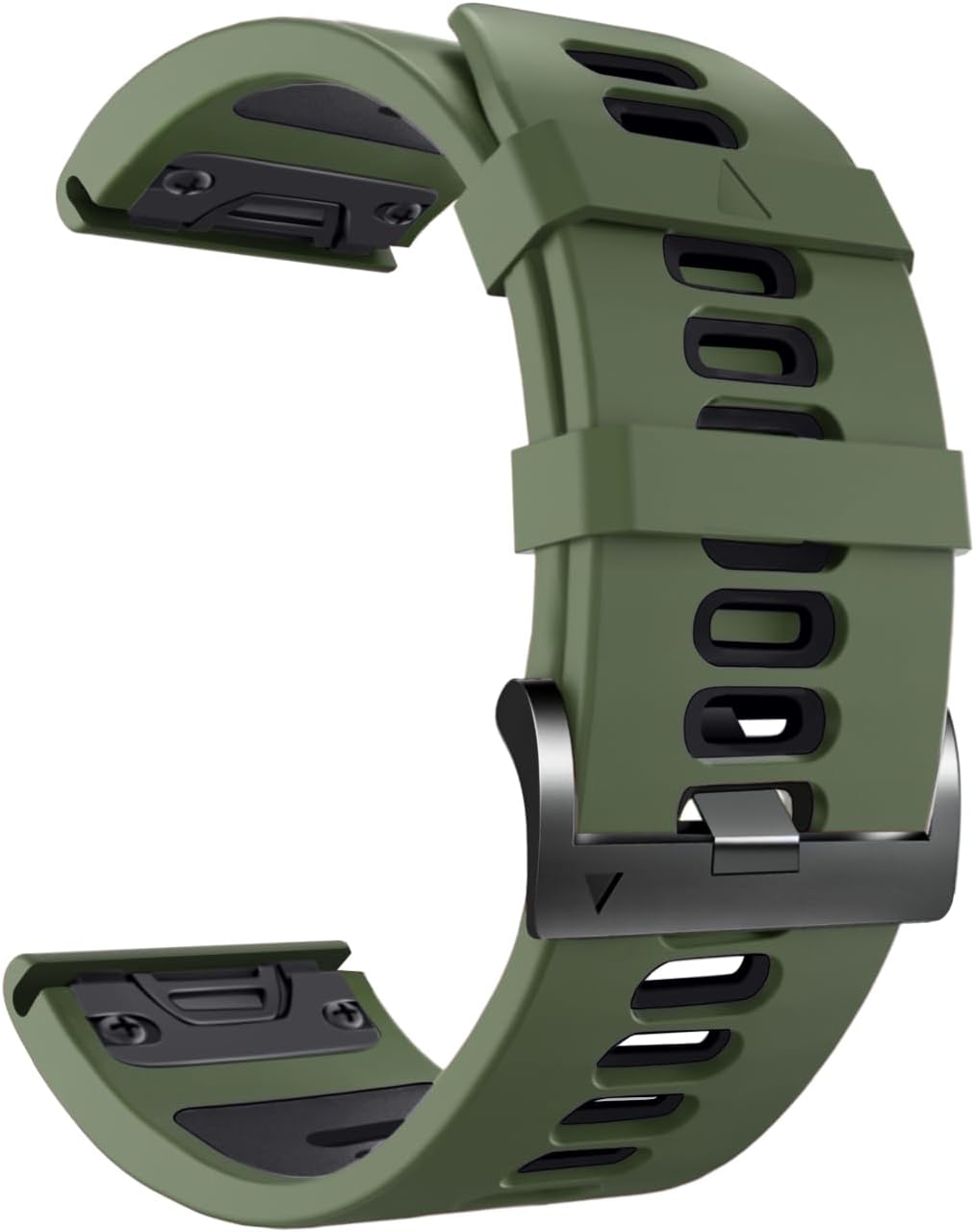 ZPJPPLX 22mm Sport Silicone Band Compatible with Garmin Fenix8 AMOLED - image 5