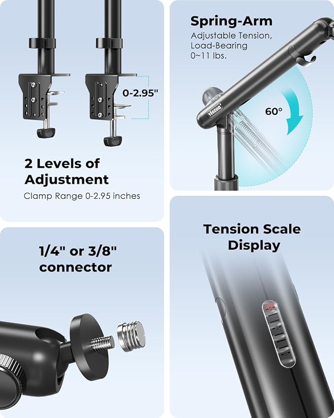 Viozon Overhead Camera Mount, Overhead Phone Stand - Everyday Use - image 6