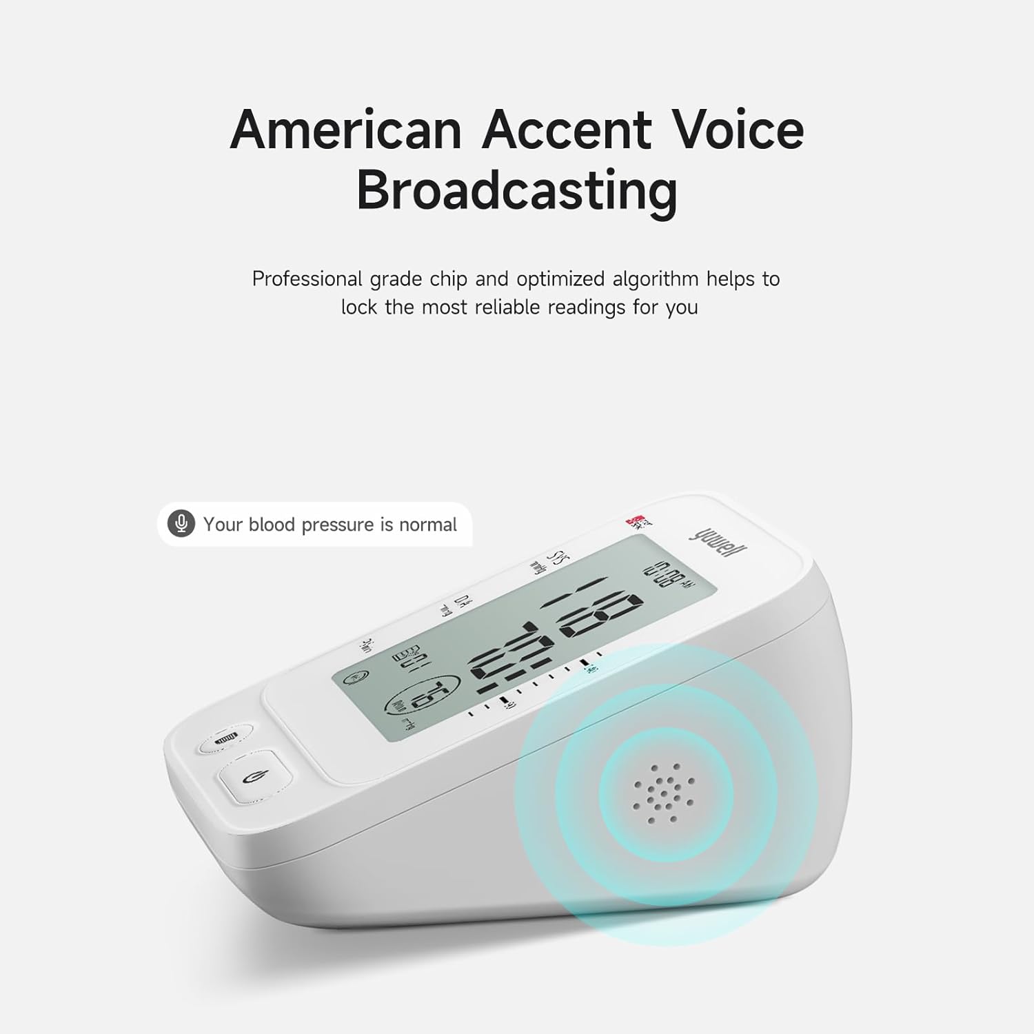 yuwell Blood Pressure Monitor, Large Upper Arm Blood Pressure Cuff - image 8