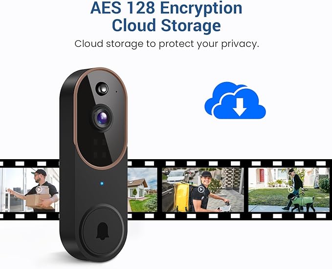 Guggre 1080P Wireless Video Doorbell Camera, AI Human Detection - image 7