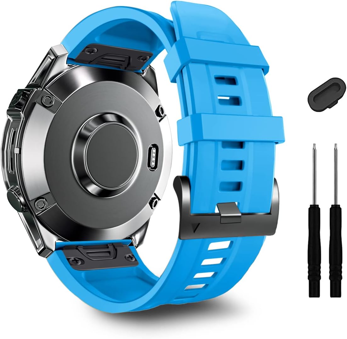 ZPJPPLX 26mm Compatible with Garmin Fenix 8 AMOLED 51mm/7X Pro/6X - image 6