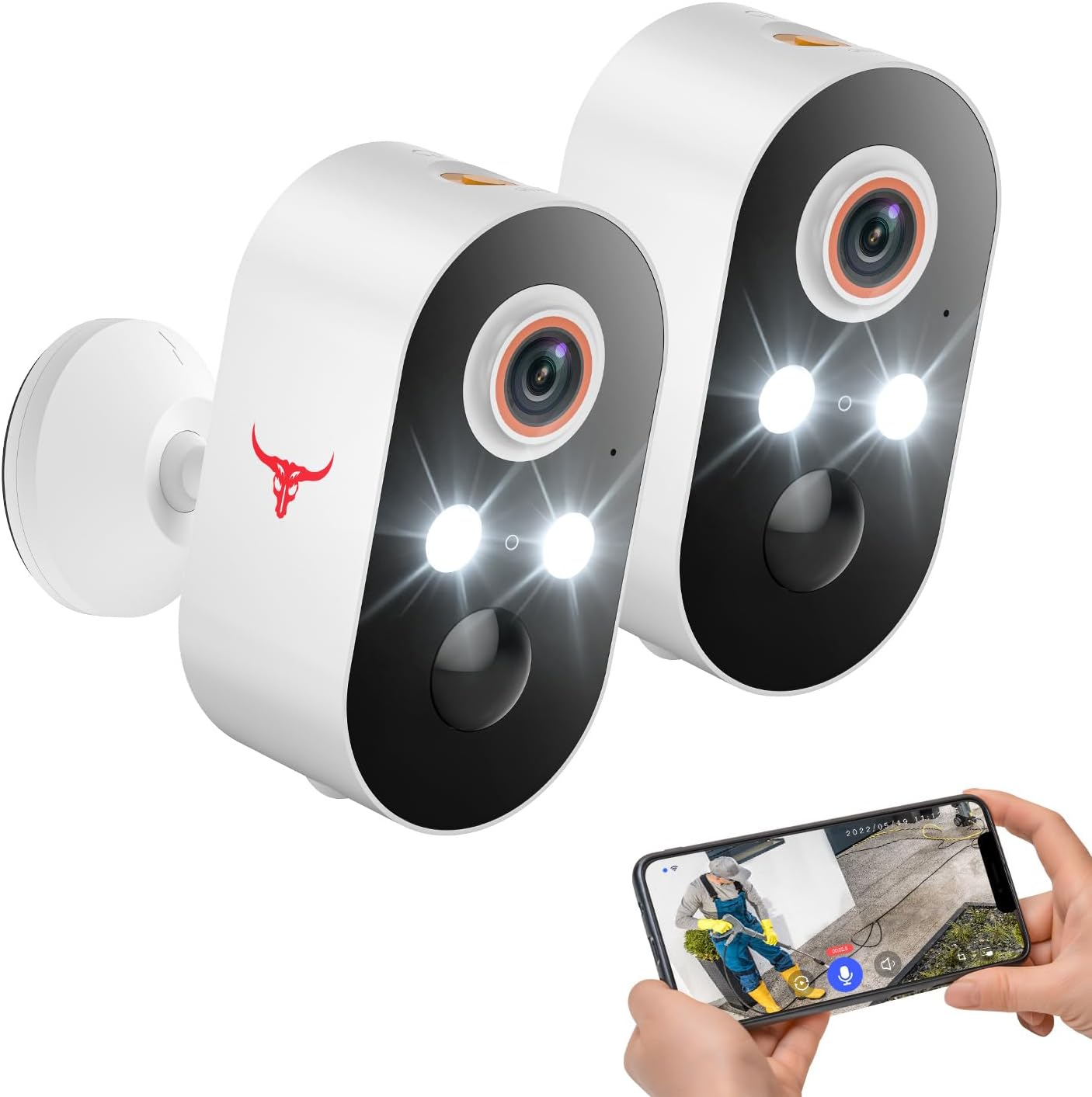 ClipBlur 1080p Wireless Security Camera, 2.4GHz Wi-Fi Only - image 1