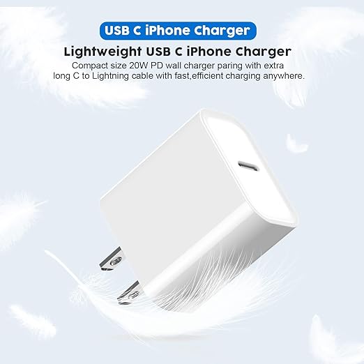 Articona 10FT iPhone Charger, iPhone 14 Fast Charging Block - image 5