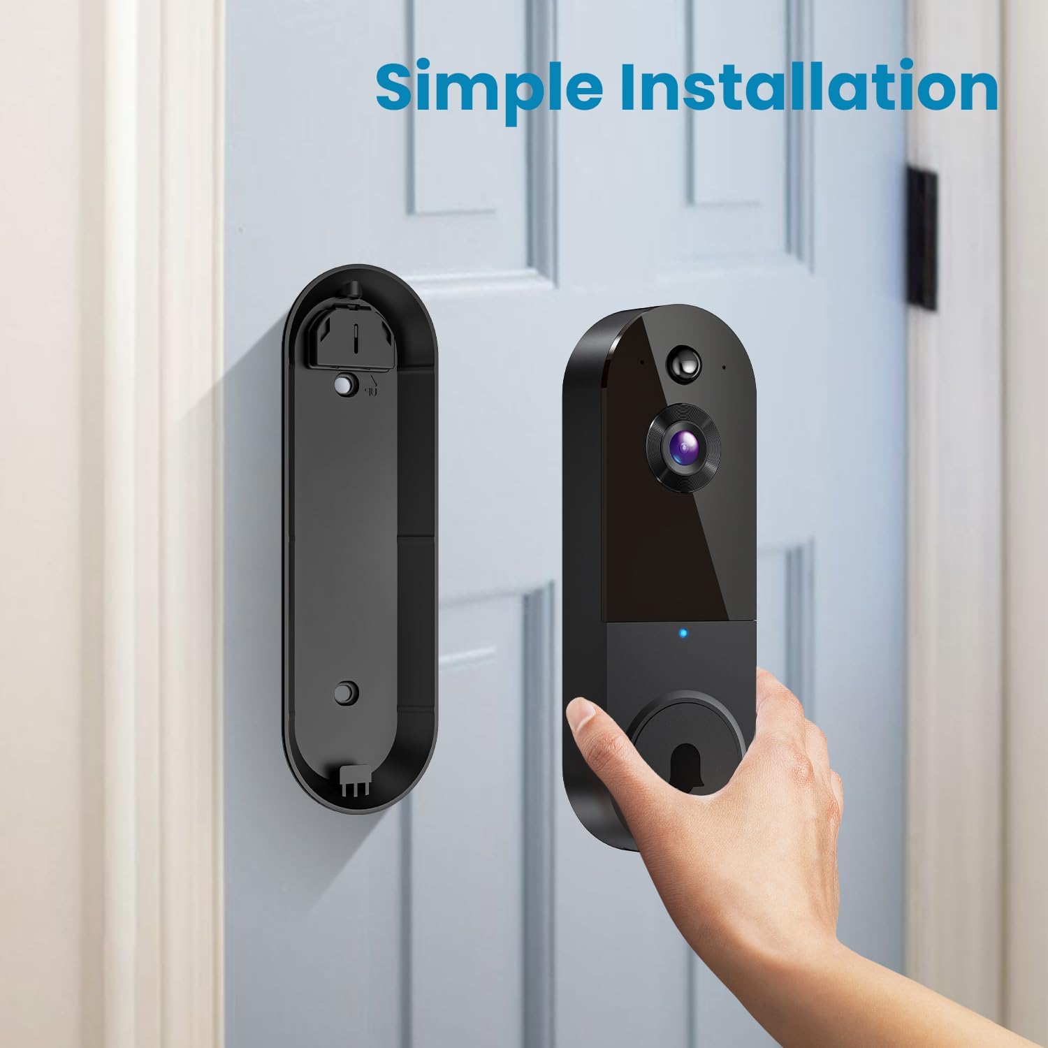 BoomChill 1080p Wireless Video Doorbell Camera, AI Human Detection - image 7