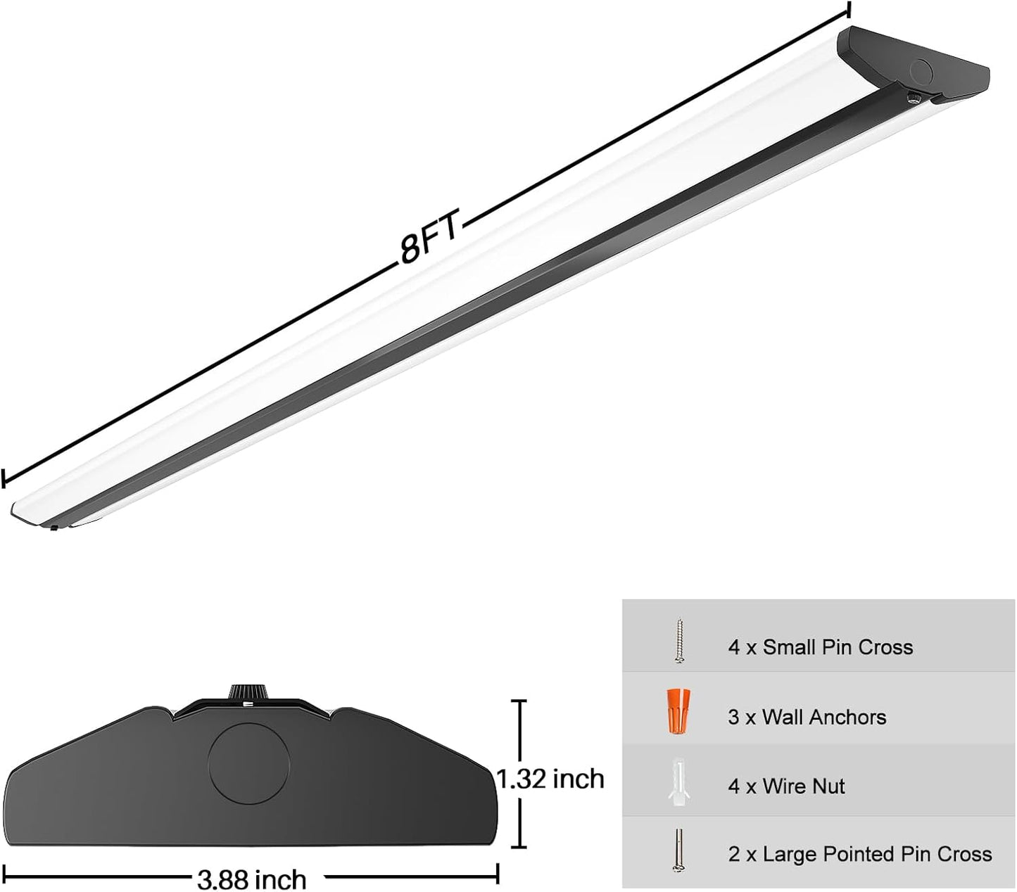 TychoLite 110W 8FT LED Shop Lights - image 8