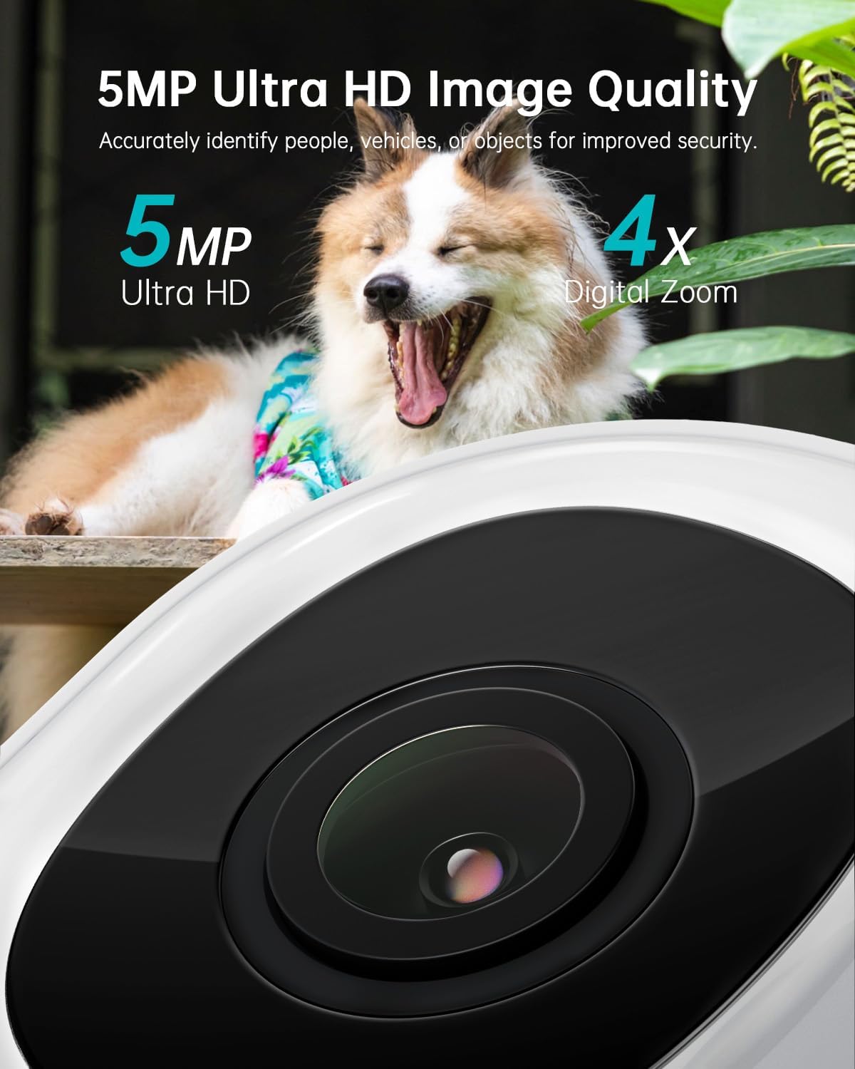 ZUMIMALL 5MP Outdoor Camera Wireless 2-Pack - Comfort & Support - image 2