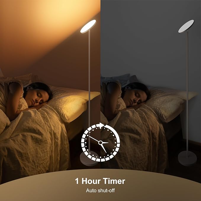 FULSUNT 𝐑𝐆𝐁 Torchiere Floor Lamps for Living Room - Everyday Use - image 7