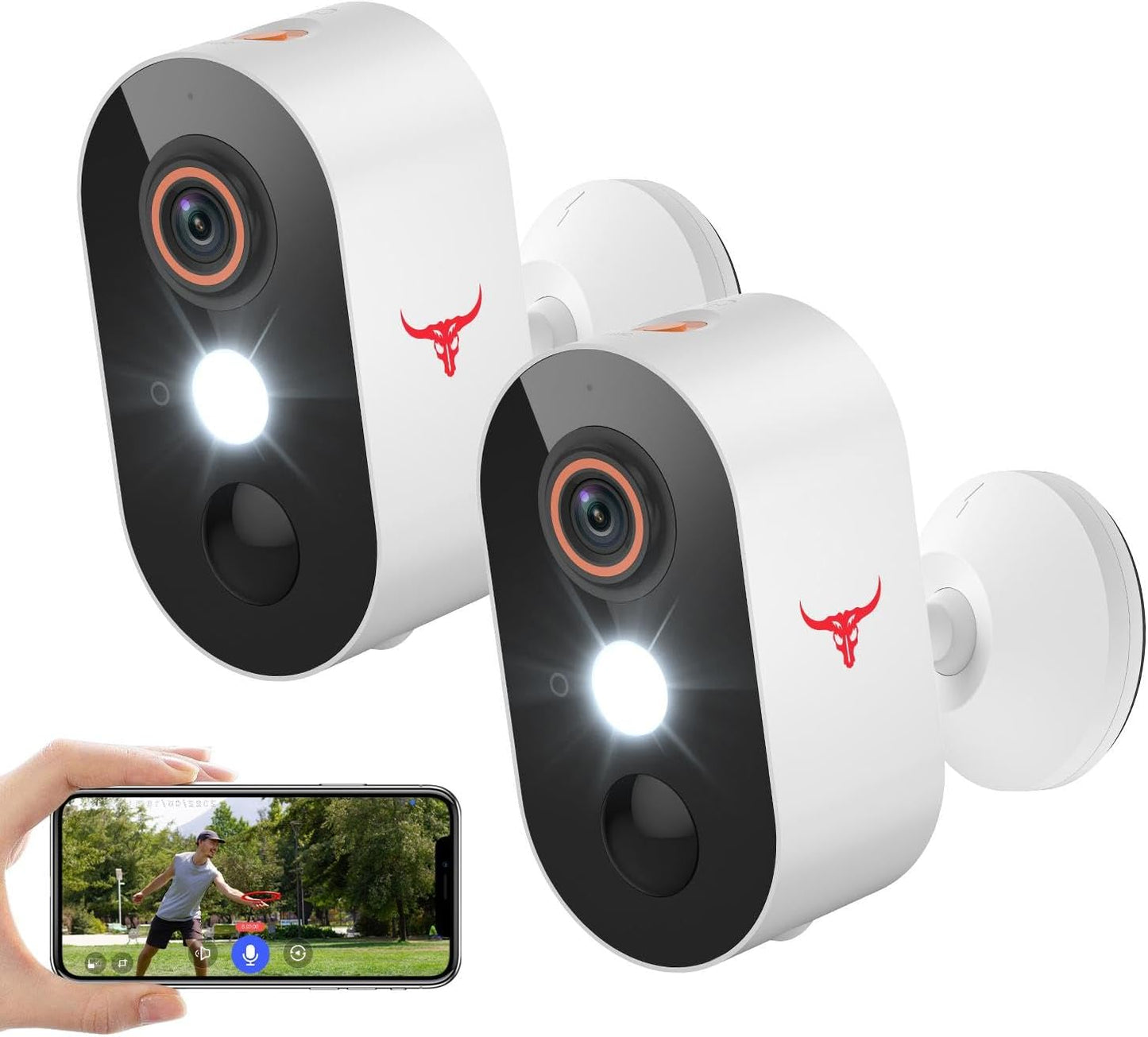 HubFlashy 1080P Outdoor Security Camera Wireless with 2-Way Talk - image 1