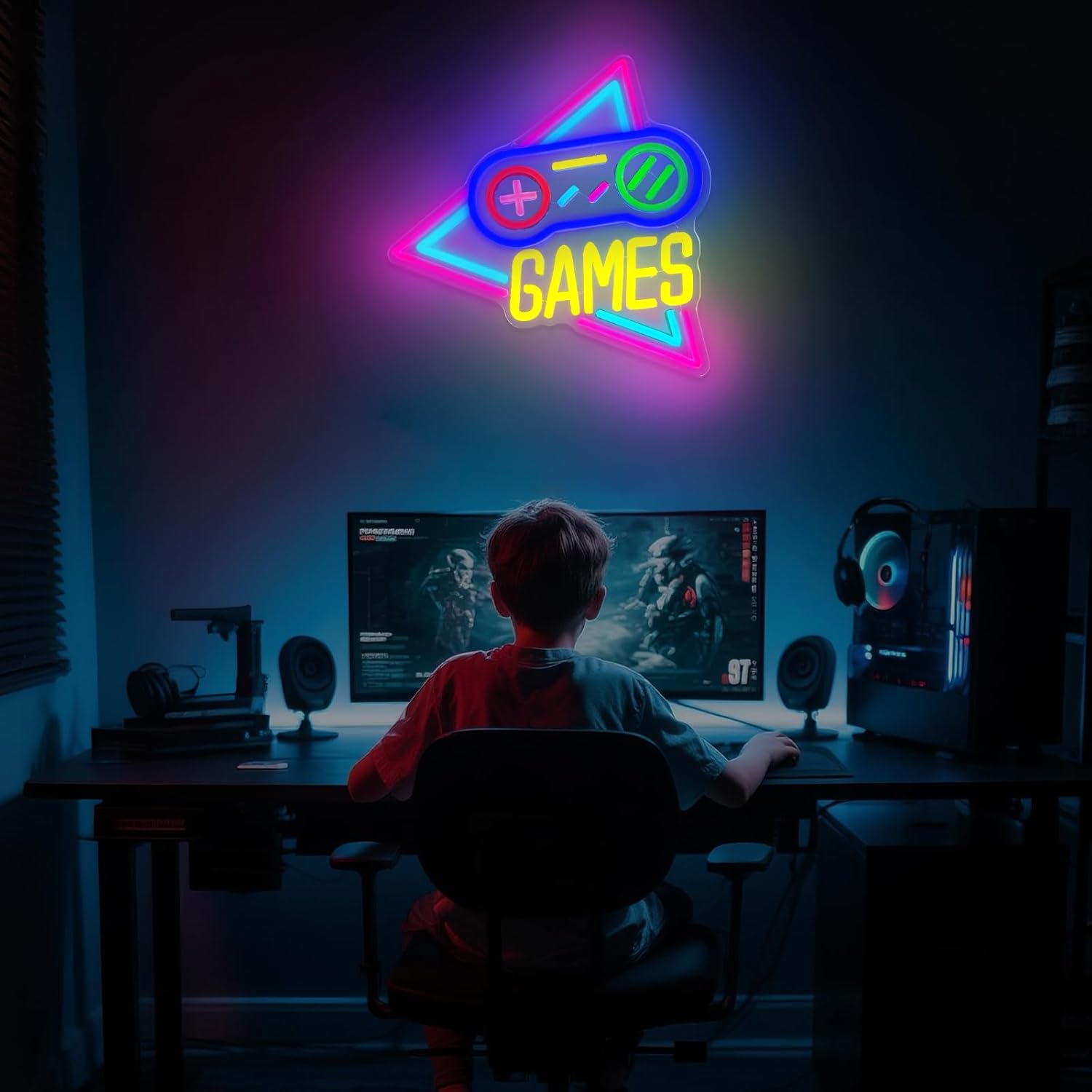 DEVICESHOPPING Zoaept Game Neon Sign for Wall Decor - Everyday Use - image 6