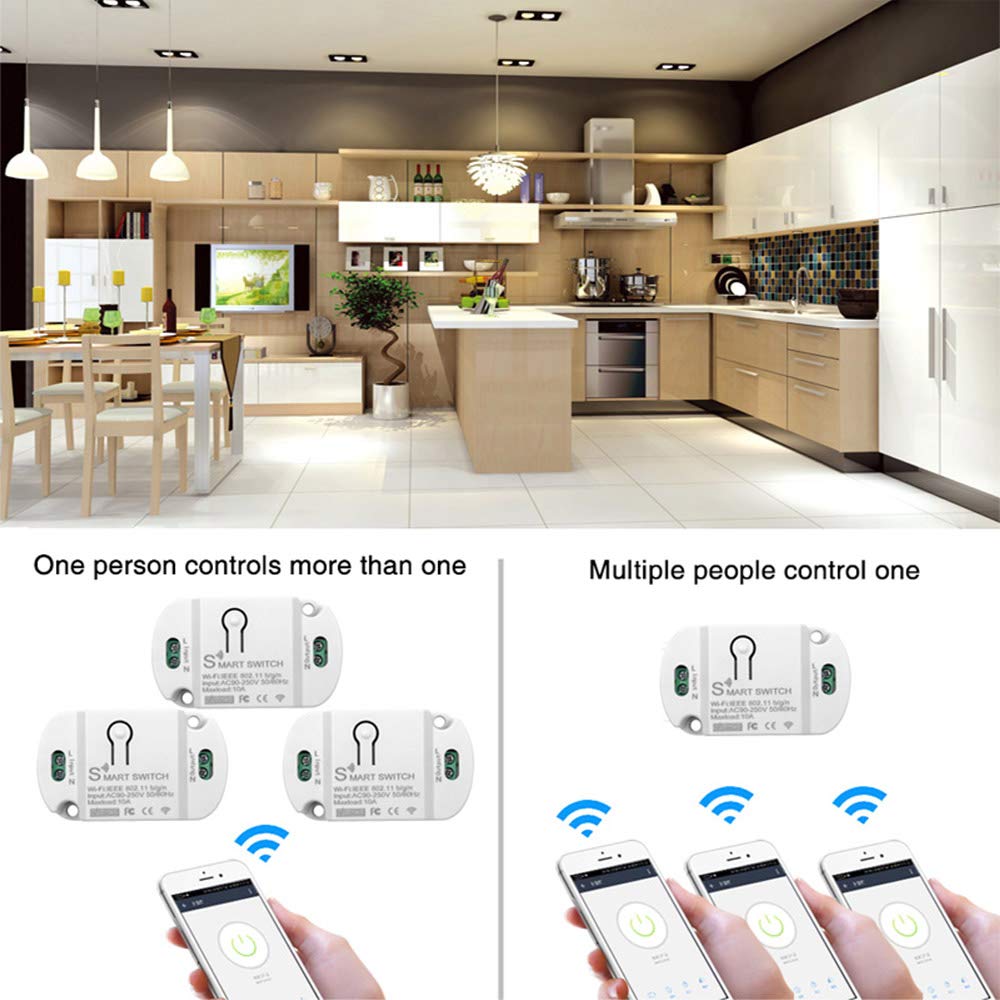 RODOT 10A KR2201WB Wi-Fi Wireless Smart Basic Switch for Smart Home - image 4