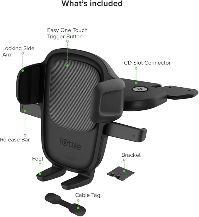 iOttie Easy One Touch Signature CD Slot Mount - Everyday Use - image 4