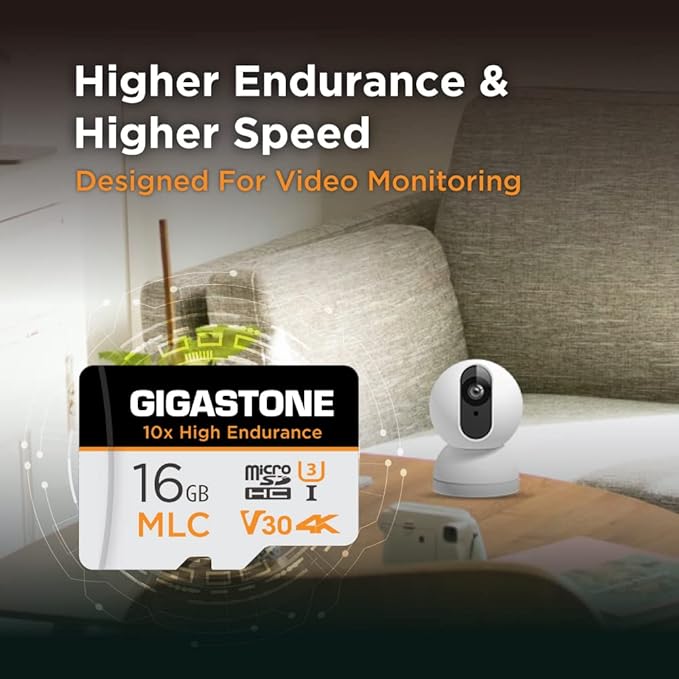 [10x High Endurance] GIGASTONE Industrial 16GB MLC Micro SD Card - image 6