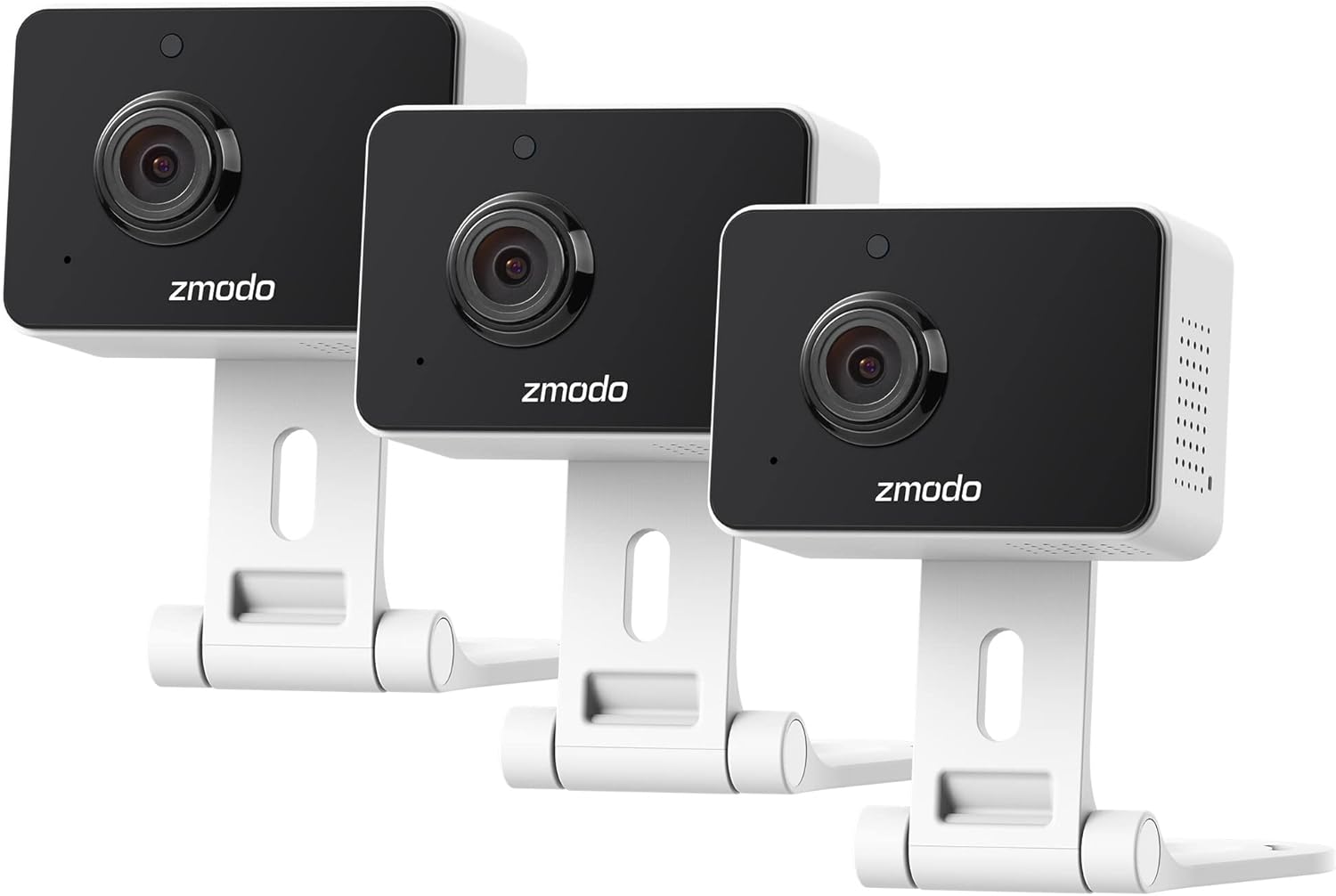 Zmodo 1080p 3pack Mini WiFi Camera, Two-Way Audio, Video Baby Monitor - image 1