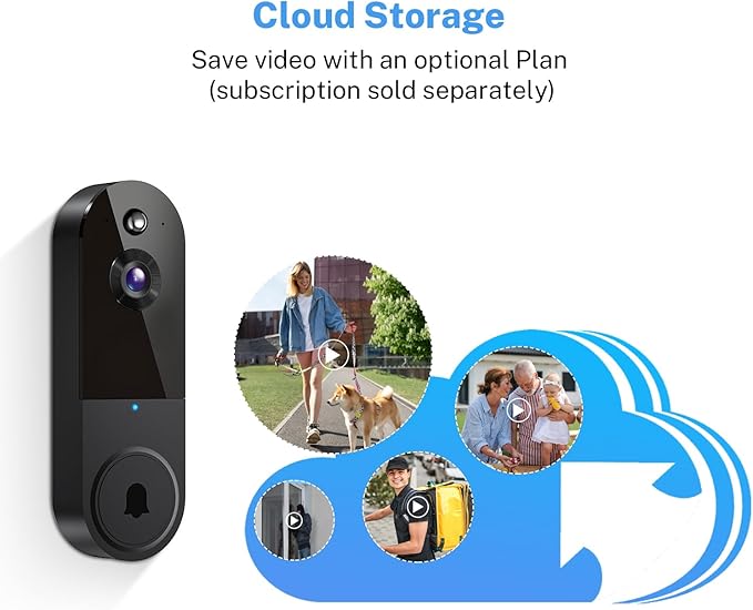 BotMelt 1080P Wireless Video Doorbell Camera with Doorbell Receiver - image 4