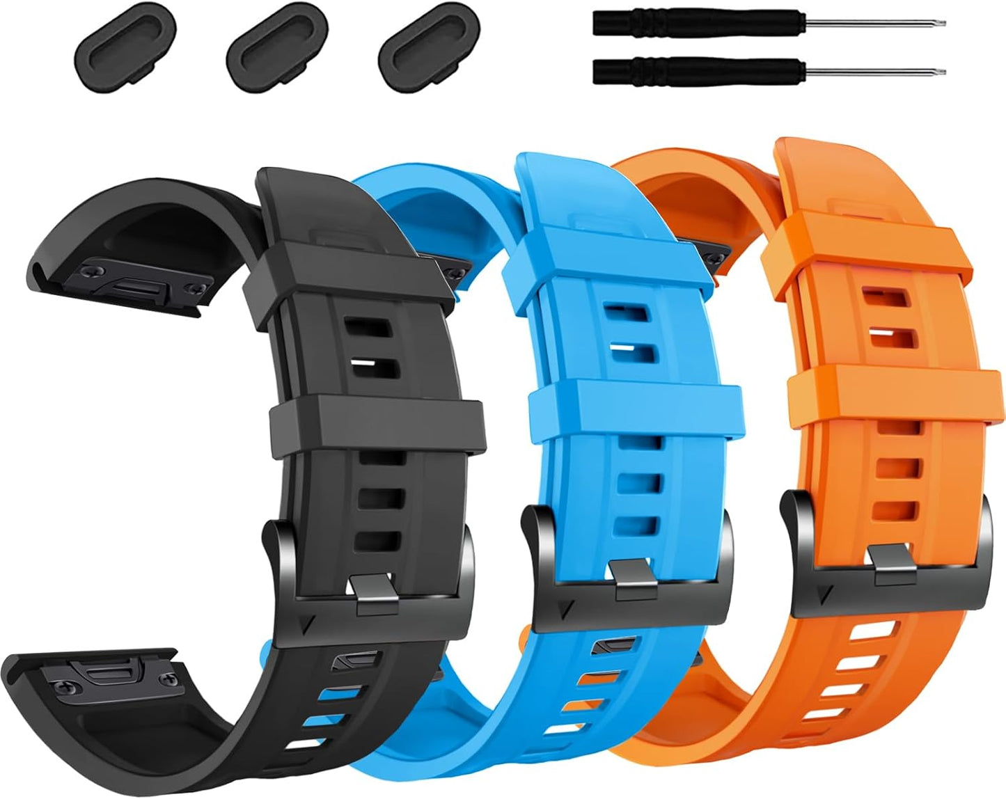 ZPJPPLX 26mm Compatible with Garmin Fenix 8 AMOLED 51mm/7X Pro/6X - image 1