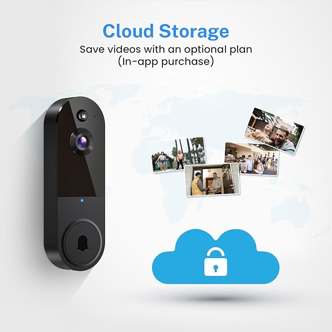 HopeFlex 1080P Smart Wireless Video Doorbell Camera, AI Human - image 7