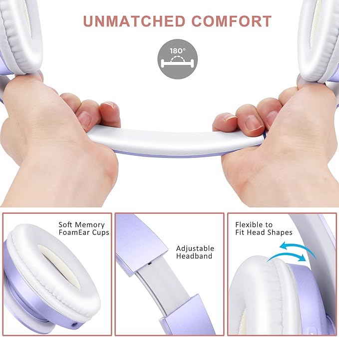 ZIHNIC Bluetooth Headphones Over-Ear - image 3