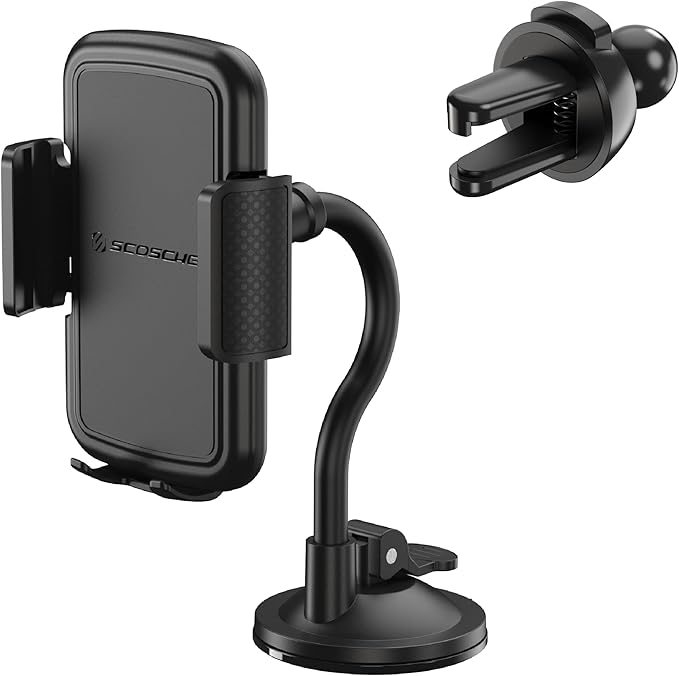 Scosche 4-in-1 Universal Suction Cup Cell Phone Holder for Car - image 1