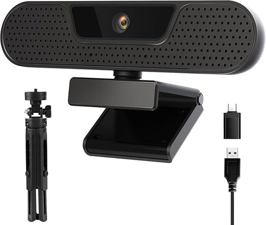 1080P 60FPS Webcam, VIZOLINK FHD computer video camera with 4 - image 1