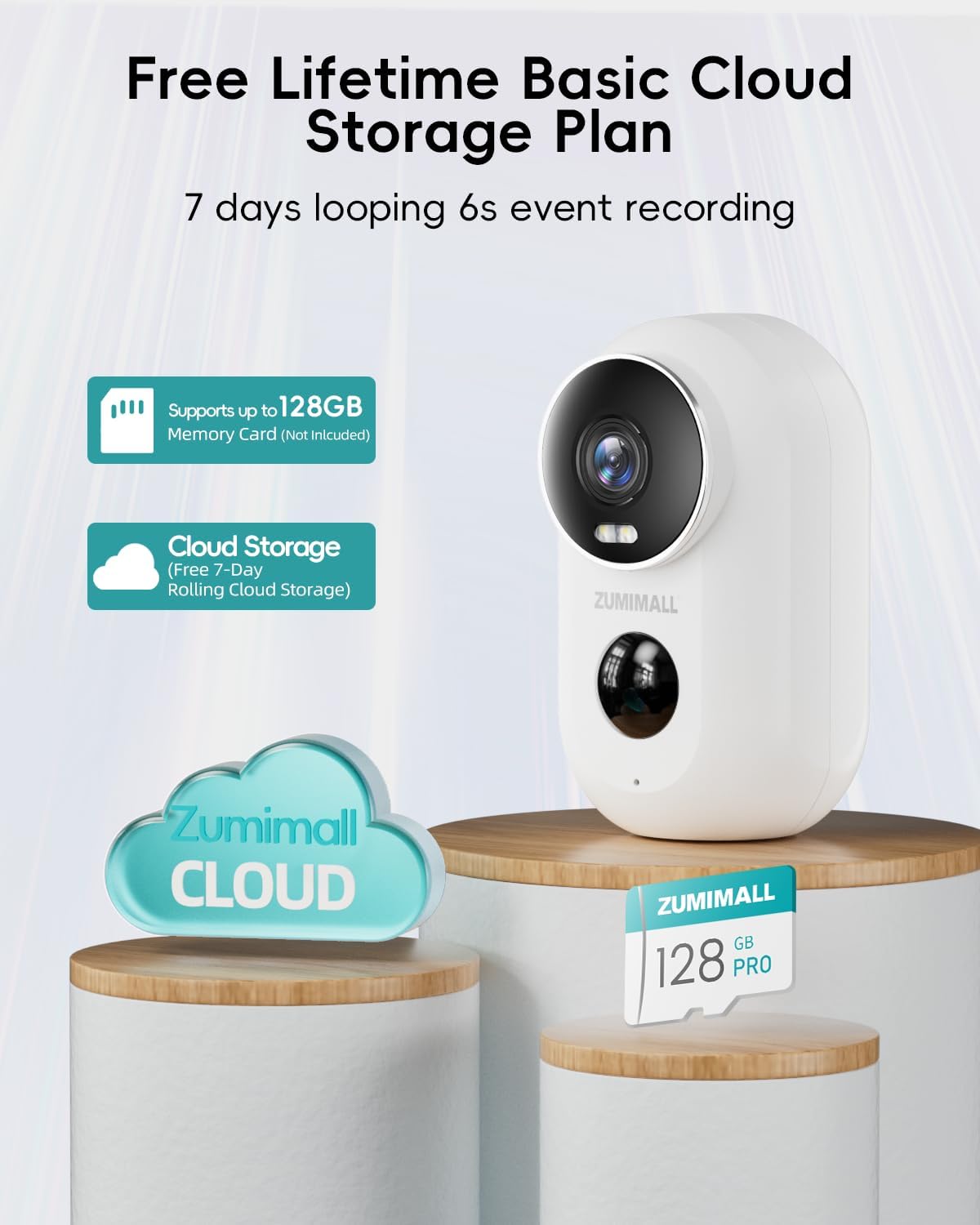 ZUMIMALL Security Cameras Wireless Outdoor with Magnetic Mount - image 6