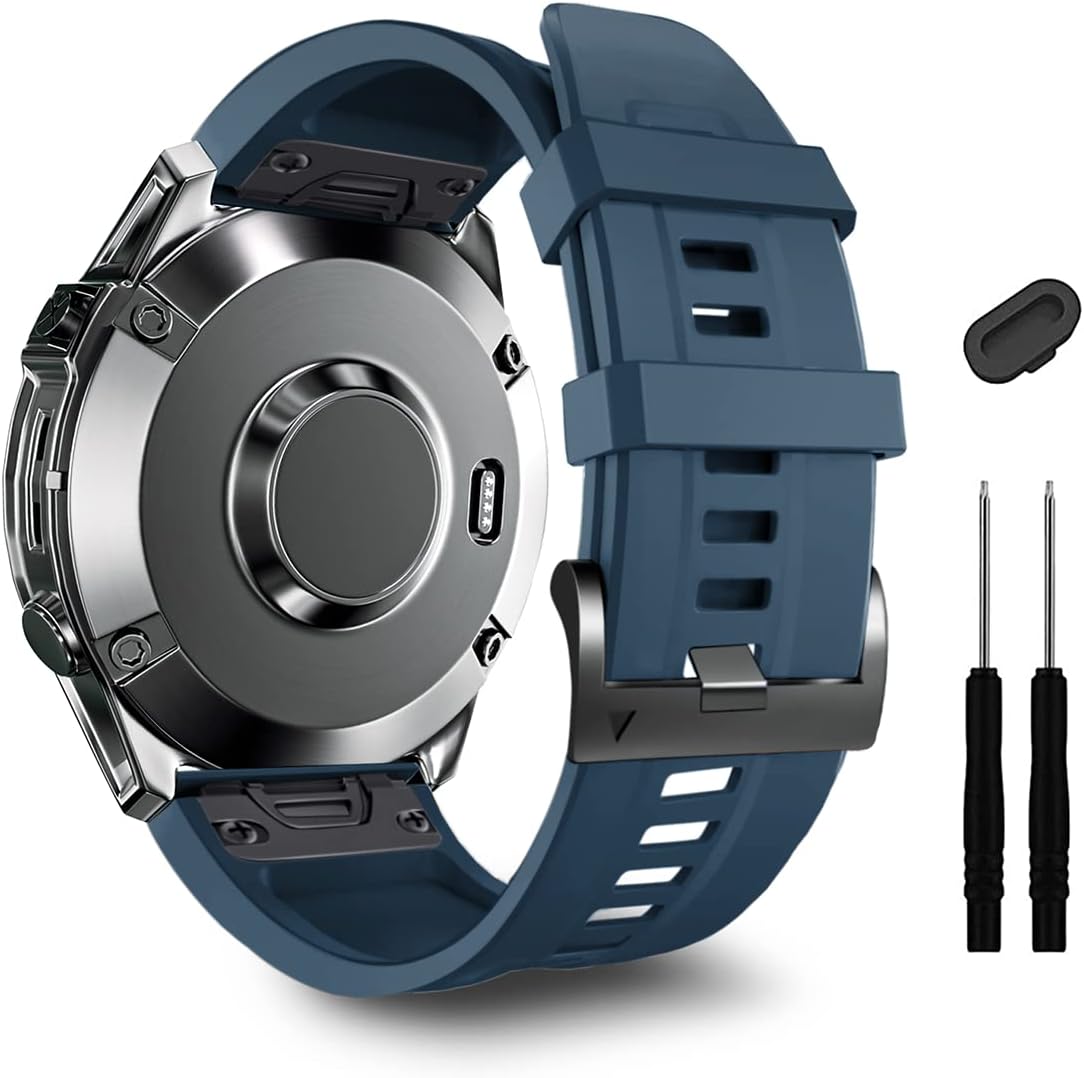 ZPJPPLX 26mm Compatible with Garmin Fenix 8 AMOLED 51mm/7X Pro/6X - image 6