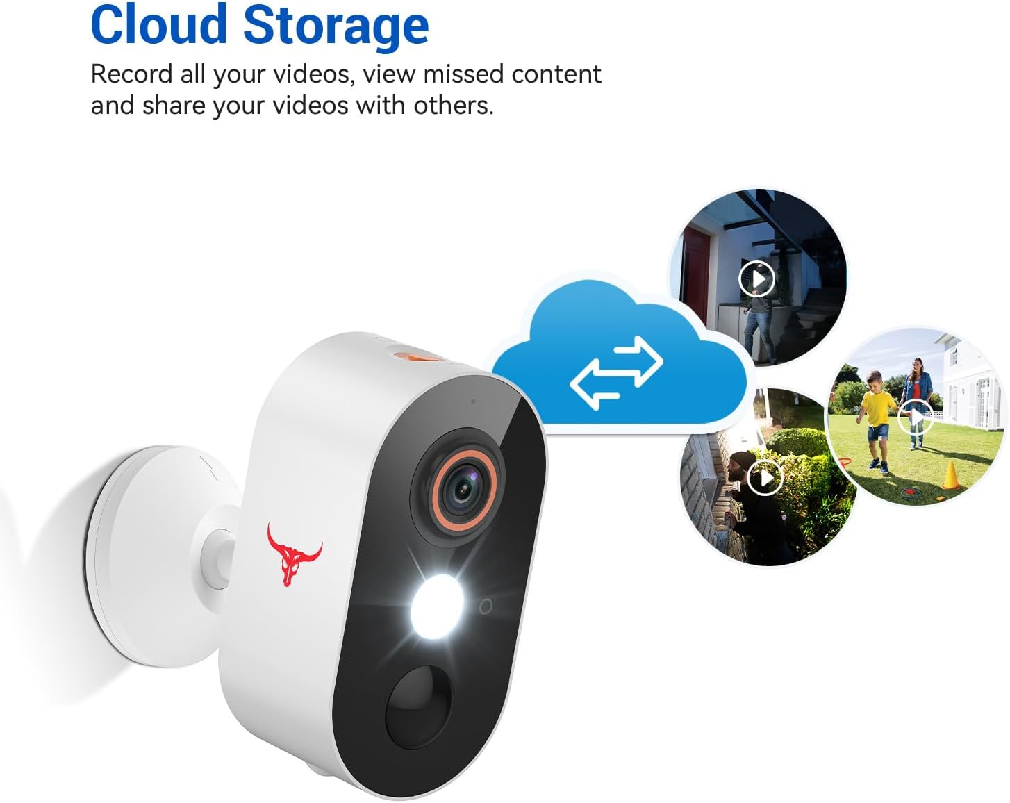 HubFlashy 1080P Outdoor Security Camera Wireless with 2-Way Talk - image 5