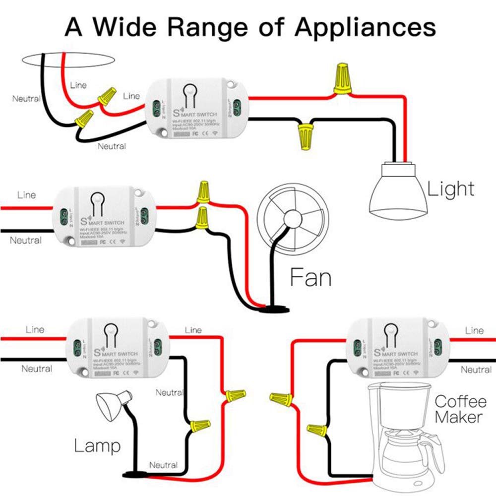 RODOT 10A KR2201WB Wi-Fi Wireless Smart Basic Switch for Smart Home - image 7