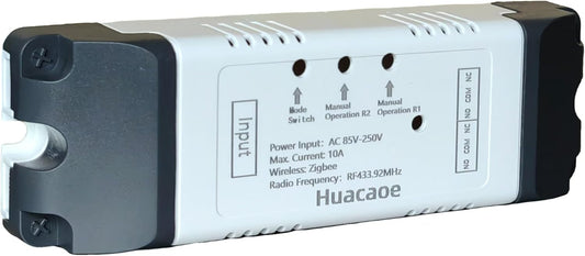 Huacaoe Zigbee 2CH AC 85-250V Relay Smart Switch Module,Wireless APP - image 1