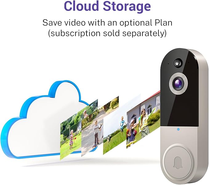 BoilNano 1080P Video Doorbell Camera Wireless, Cloud Storage - image 7